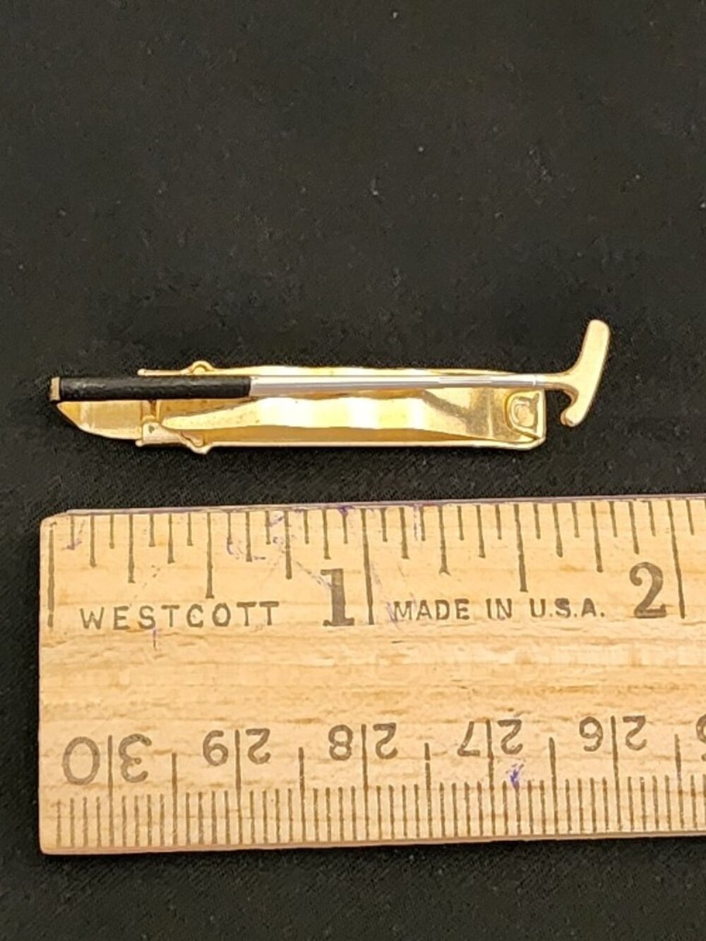 Vintage Acushnet Bull's Eye Golf Putter Tie Clip by Anson